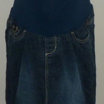 Denim Jean Skirt-Oh Baby by Motherhood Size Medium  GS513