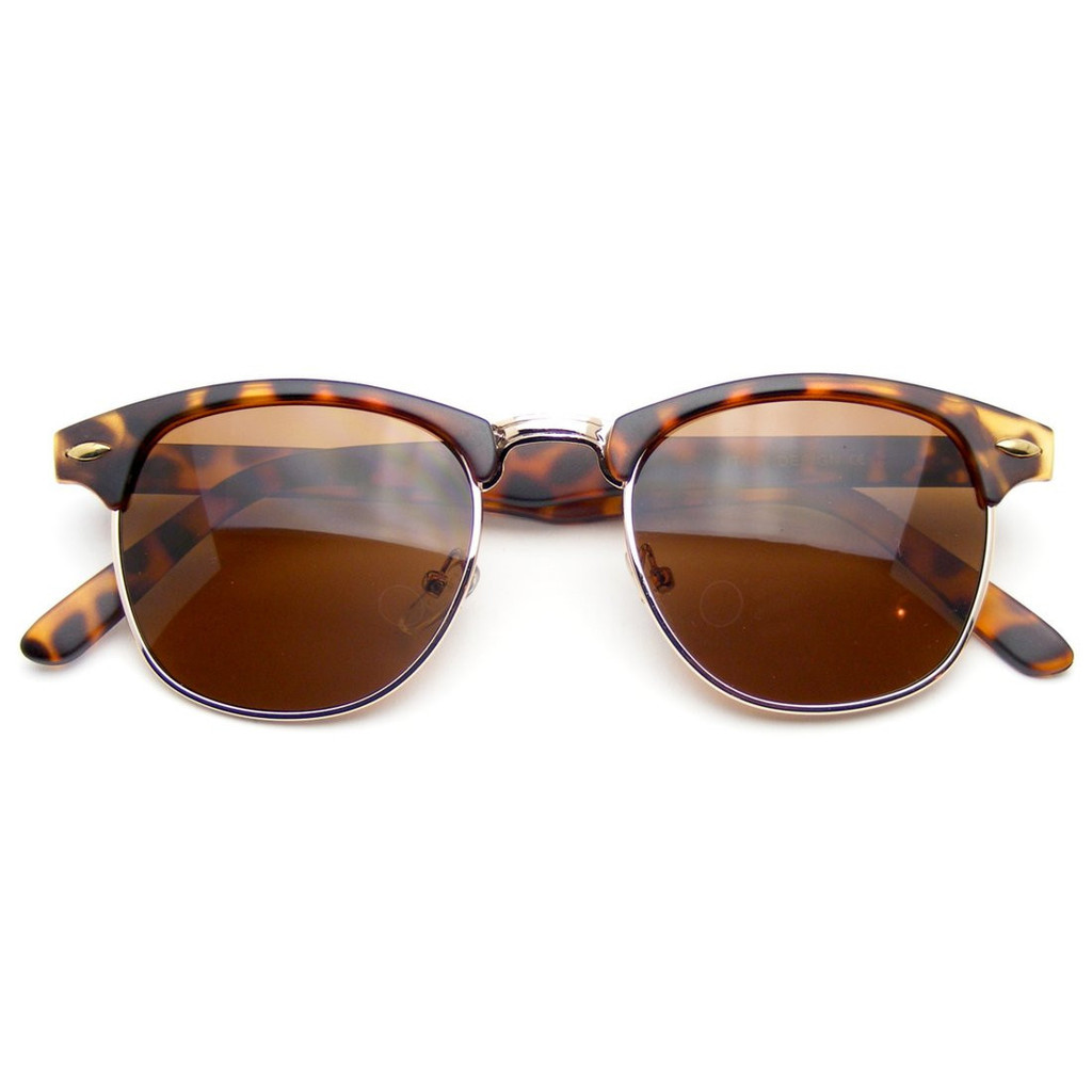 Vintage Inspired Half Frame Sunglasses ? Emblem Eyewear ...