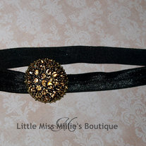 Gold Rhinestone Headband