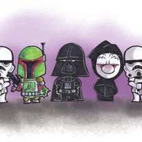 11x17 Sith Doodlez Print