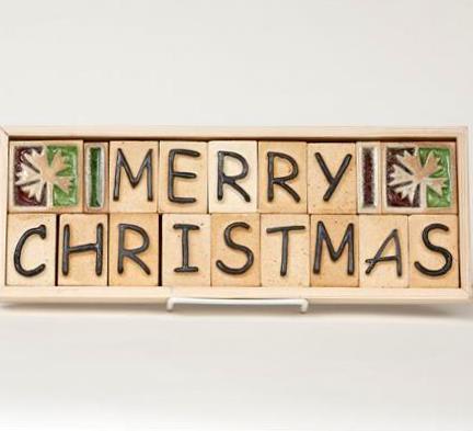 Merry Christmas - Plaque