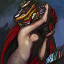 Figure with Vase | Justin Fry | Original 