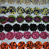 PRINT Shabby Flowers by the yard