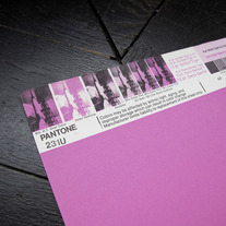 Vintage PANTONE® Poster - 231U