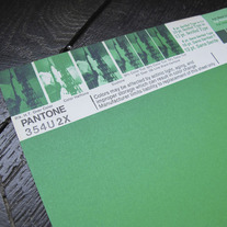 Vintage PANTONE® Poster - 354U2X