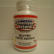 Gluteo Forte Herbal 60 caps (Buttocks Firming) by American Natural (Butt Firming Pills)