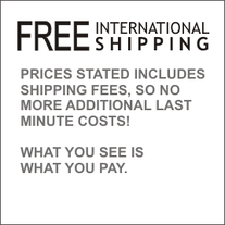 FREE INTERNATIONAL SHIPPING - ALL PRODUCTS 