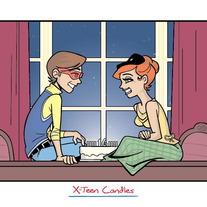Art Card: "X-Teen Candles"