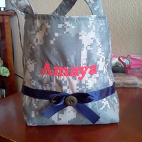 Little girl acu bag