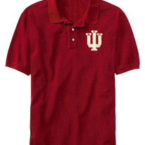Vintage "IU" Krimson Kappa Alpha Psi Polo 