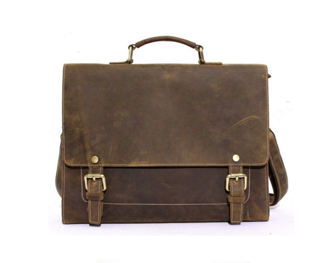 rustic briefcase