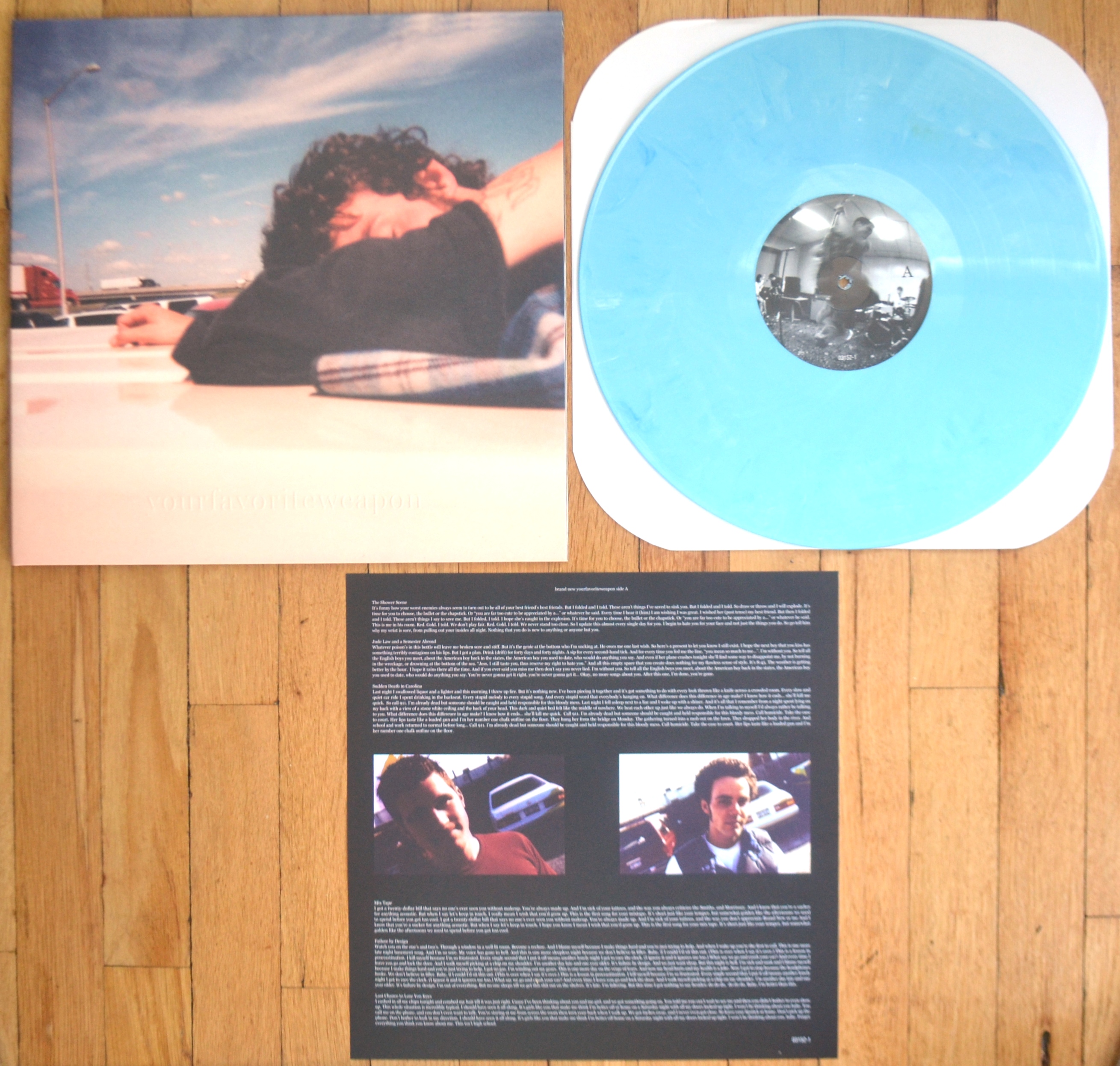 Brand New Your Favorite Weapon Vinyl LP (blue) on Storenvy