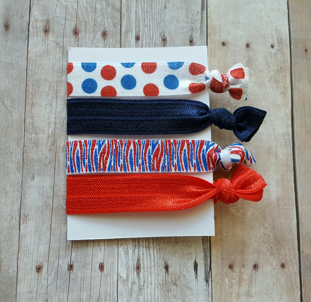 Hair Tie Elastics Fourth Of July Bownanza Online Store Powered