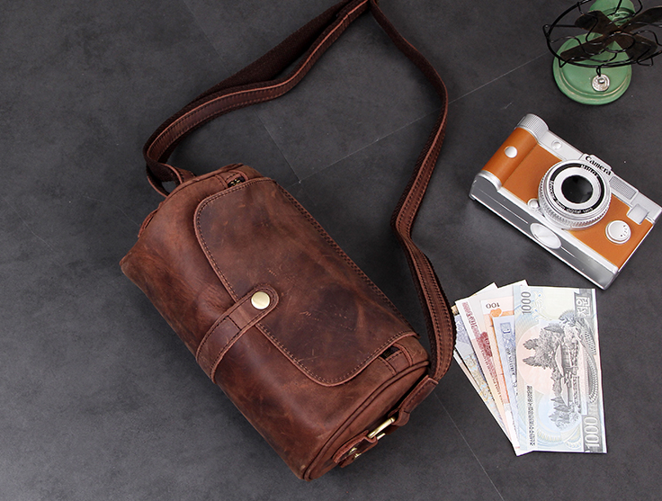 Leather Messenger Work Bag ,Genuine Leather Messenger Bag (SU10) on