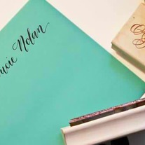 Custom Calligraphy Name Stamp -- Your Name Handwritten