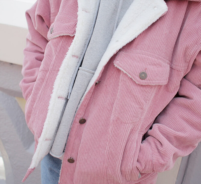 PASTEL COLOR CORDUROY JACKET · · Online Store Powered by