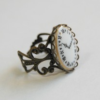 Victorian clock ring - Thumbnail 1