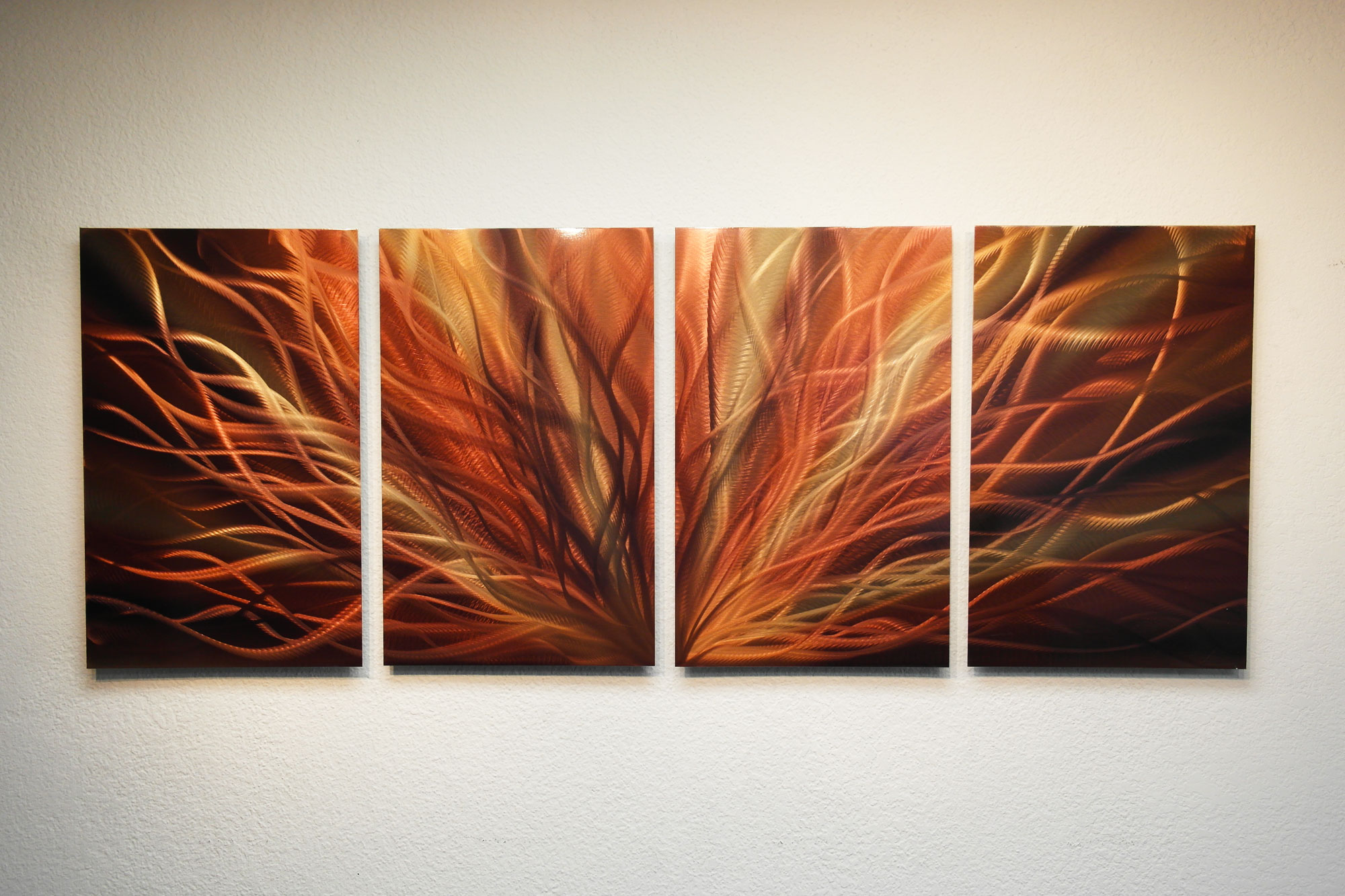 Radiance Bronze v2Metal Wall Art Abstract Sculpture Modern Decor · Inspiring Art Gallery