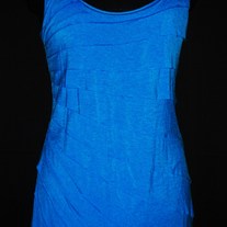 Layered Turquoise Tunic, Size Medium