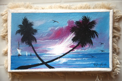 Beach Painting by Patrick