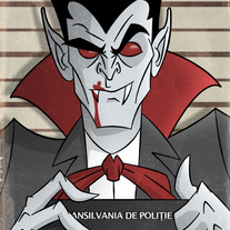 C. Dracula Mug Shot Print 8x12