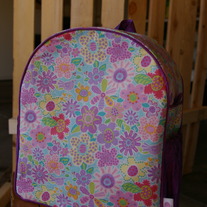 Girls Toddler Backpack-Flowers