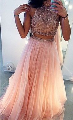 Blush Colored Prom Dresses