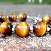 Brown Beaded Bracelet