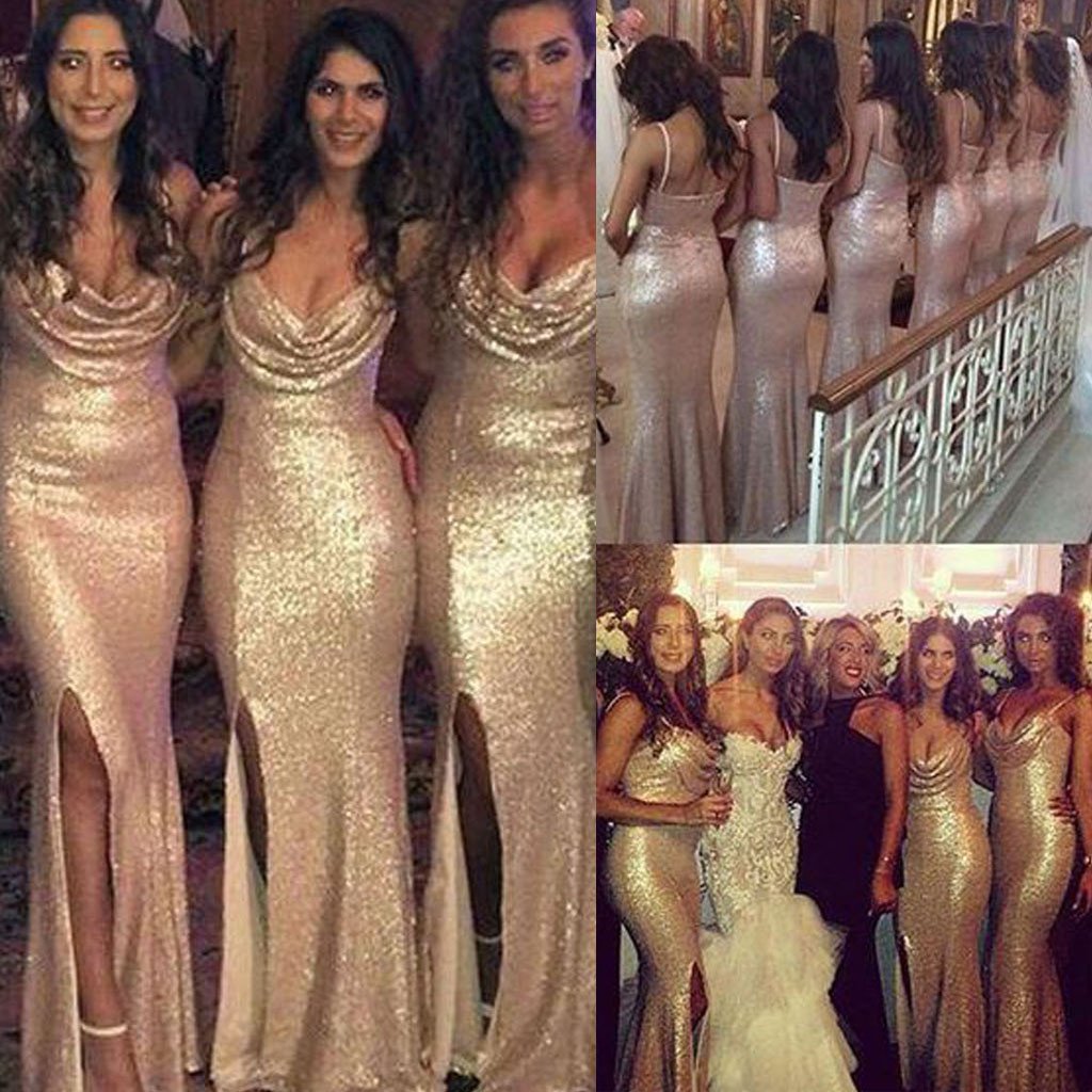 Sexy Gold Dress
