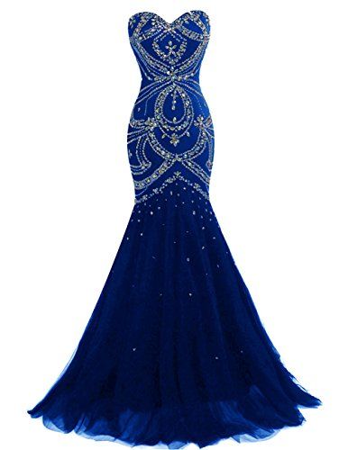 Royal Blue Evening Gowns