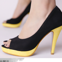 Tacones negro,amarillo o marron / Pumps black,yellow or brown LS175
