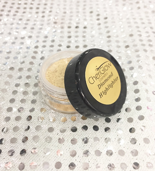 Gold Highlighter, Glow Digger Diamond Loose Highlighter, Pigment