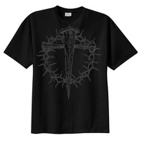 Crucified CROWN of THORNS logo T-Shirt!