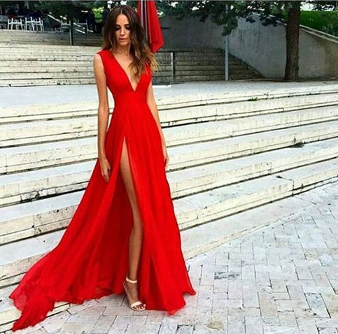 long red sundress