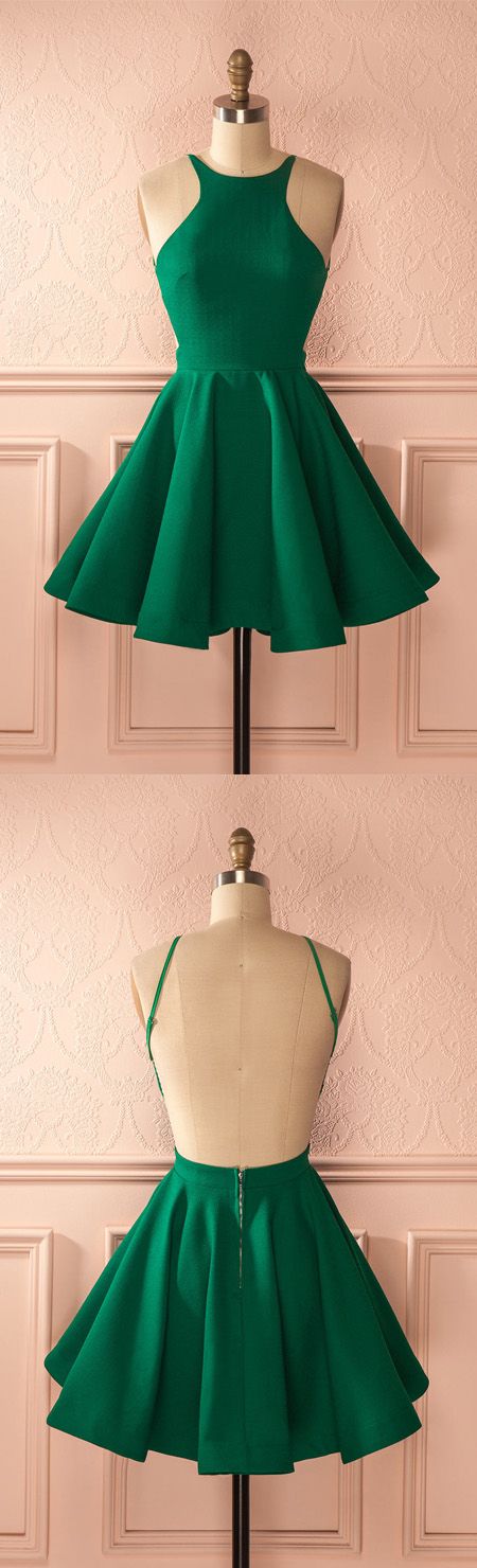 army green homecoming dress