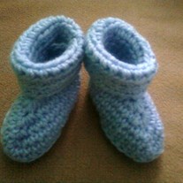 Baby Booties (2 pairs)
