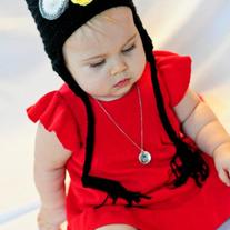 This is my angry face crochet bird hat in black 