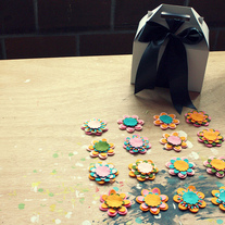 Felt Flower Bouquet Kit: Bridesmaid Pack