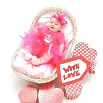My First Valentines Tutu Set Onesie T Shirt and Skirt
