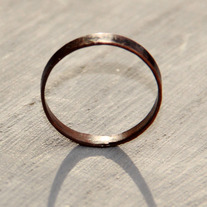 Hammered Copper Ring