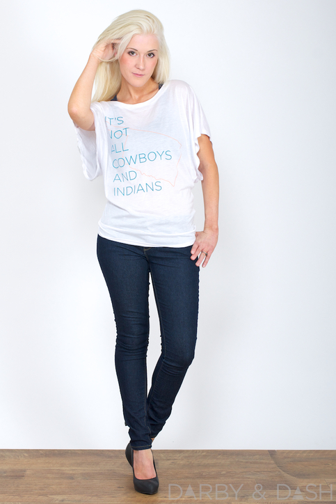 It's Not All Cowboys & Indians - Flowy Dolman
