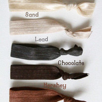 The Neutral Set- Set of 6 No-Crease Hair Ties