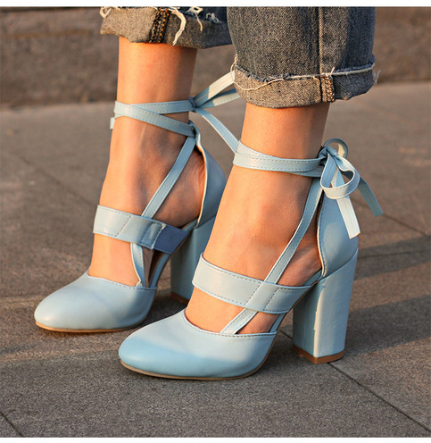 navy lace high heels