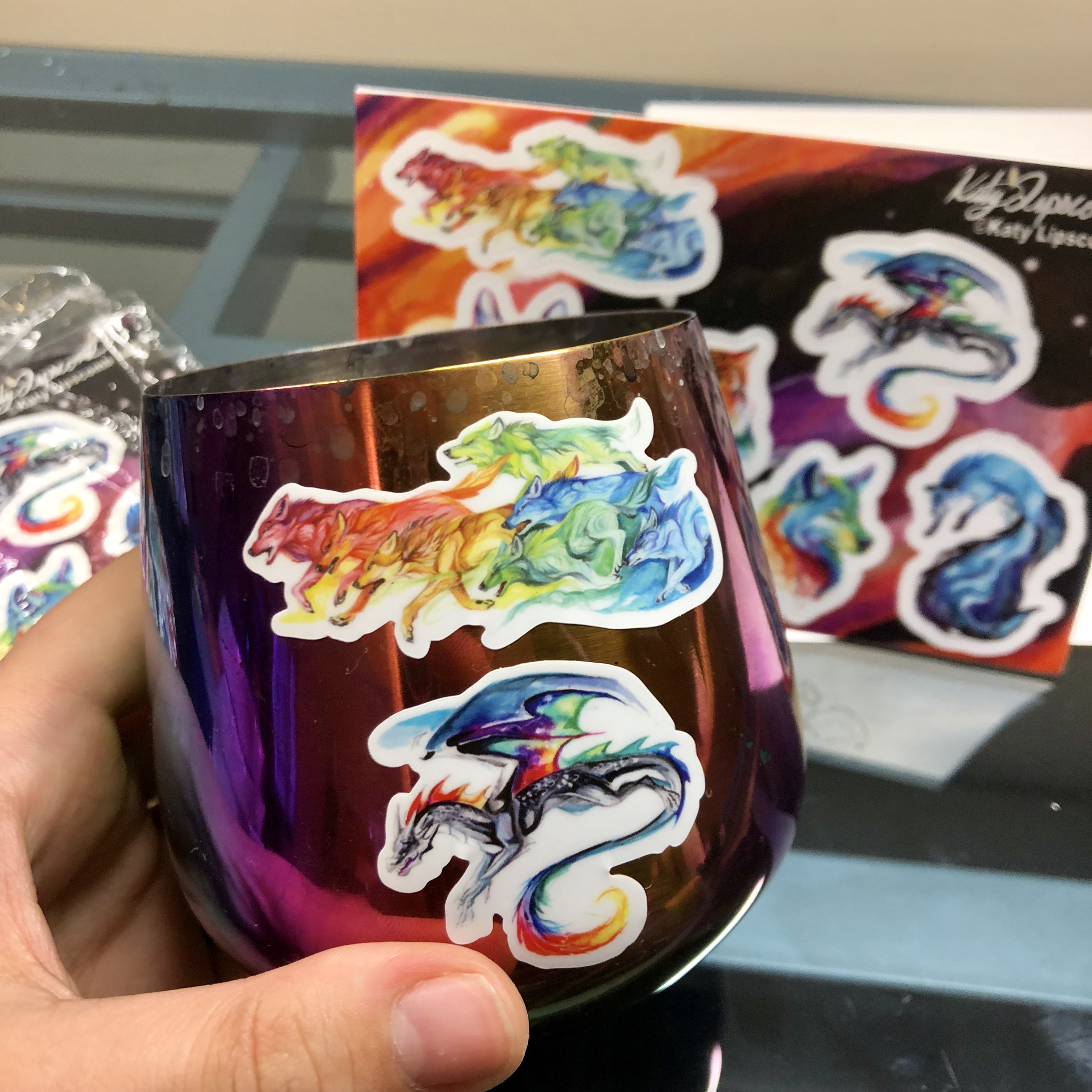 Galaxy Vinyl Sticker Sheet · Katy · Online Store Powered by