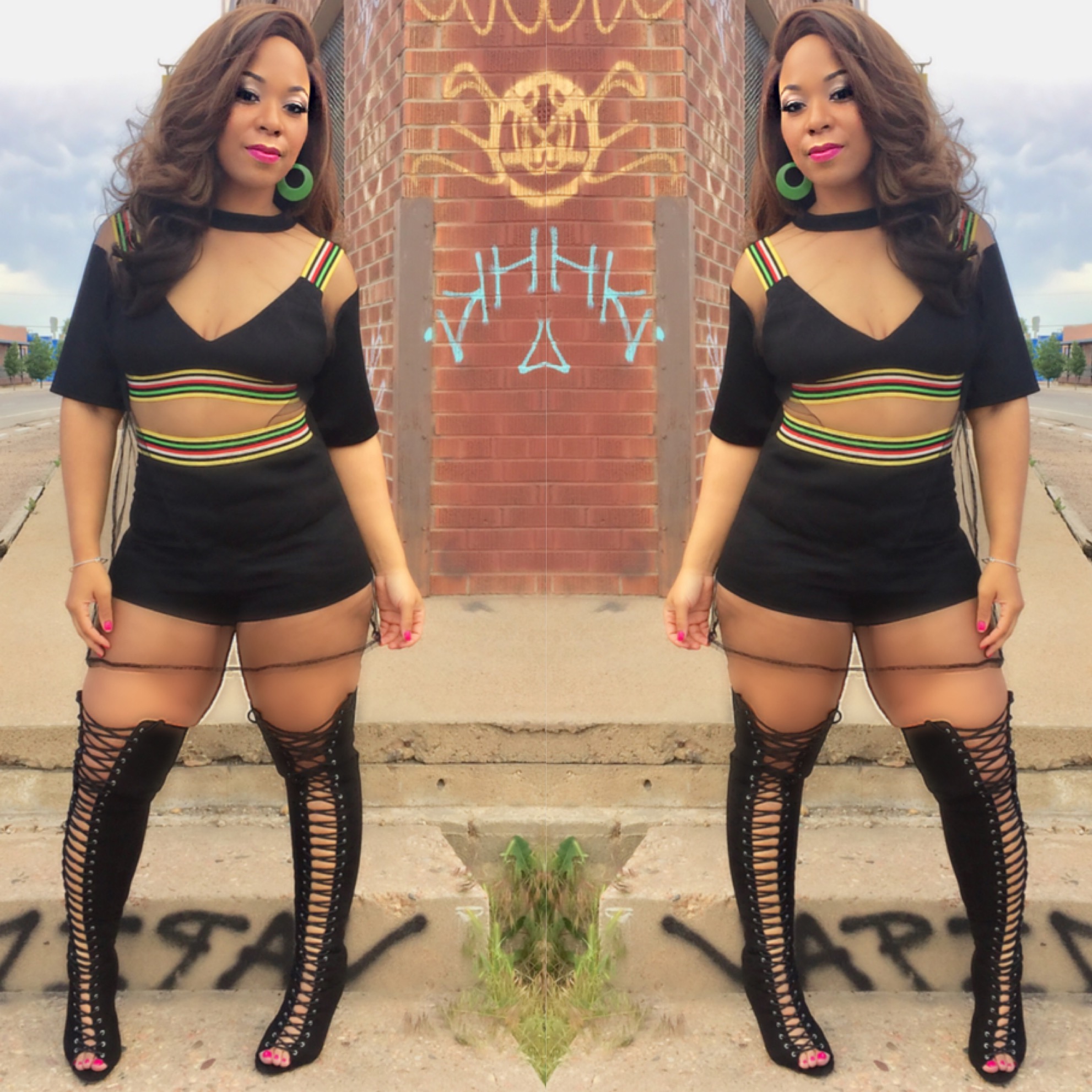 3pc short set