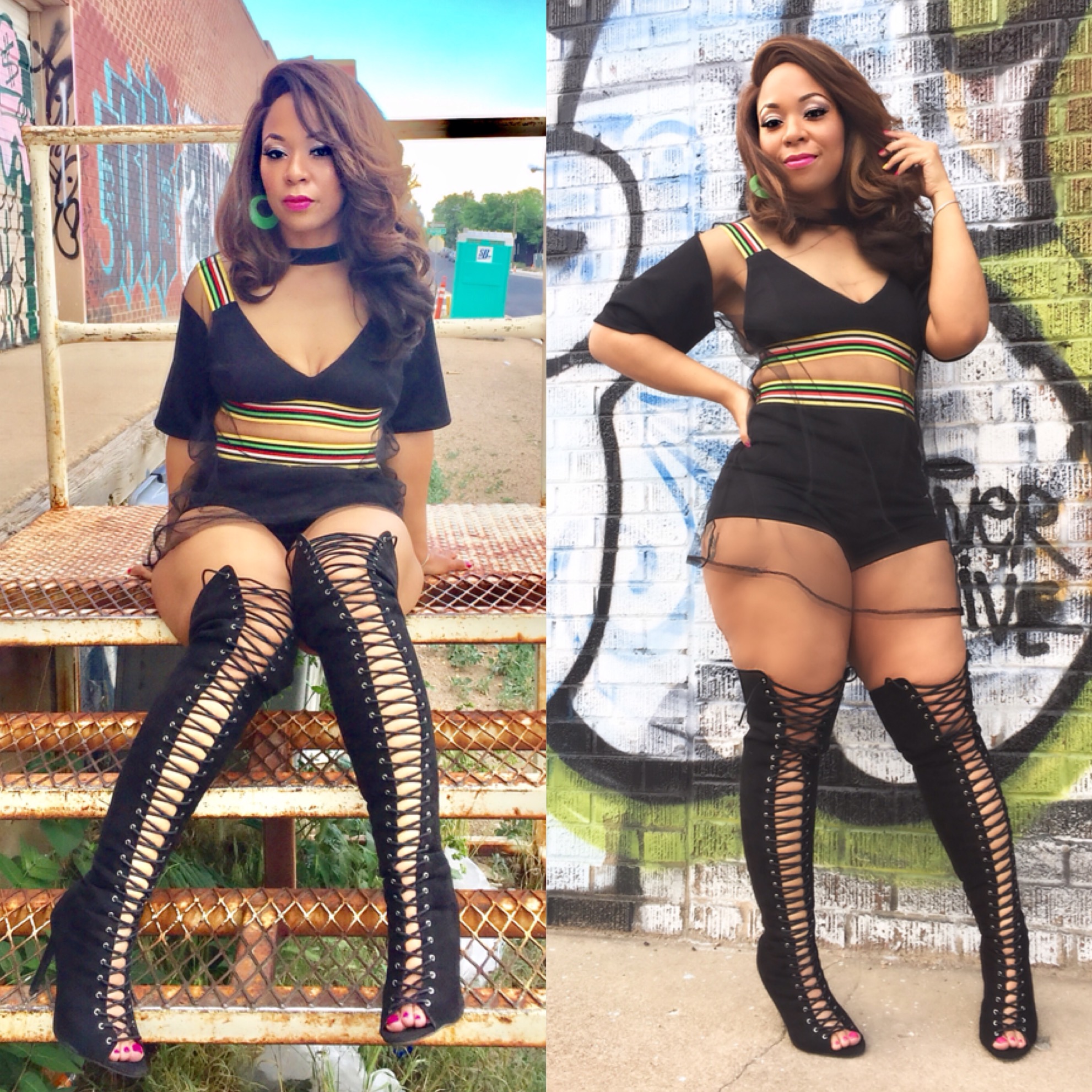 3pc short set