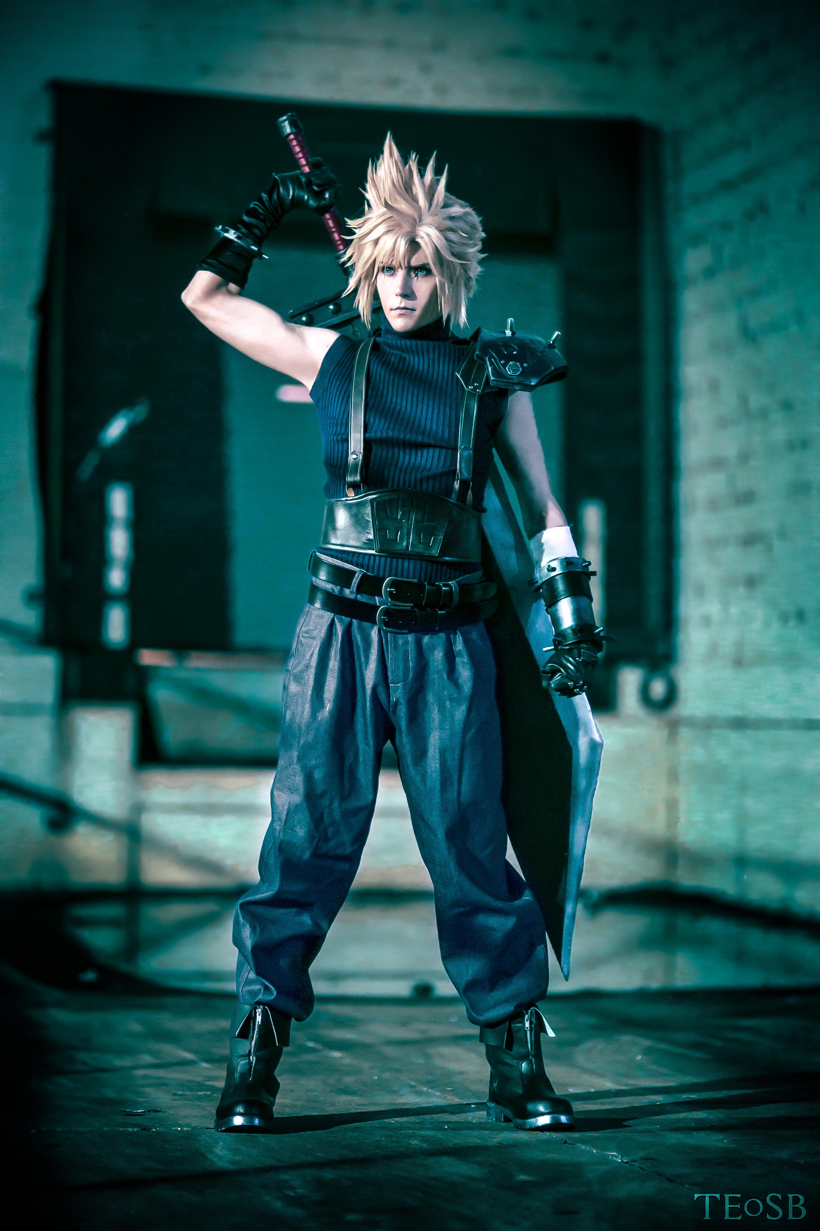 cloud strife final fantasy vii print online store powered by