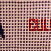 St. Albans Key Fob Canvas and Hardware on 18 Mesh