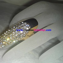 Gold "Ice Pick"Nail Ring