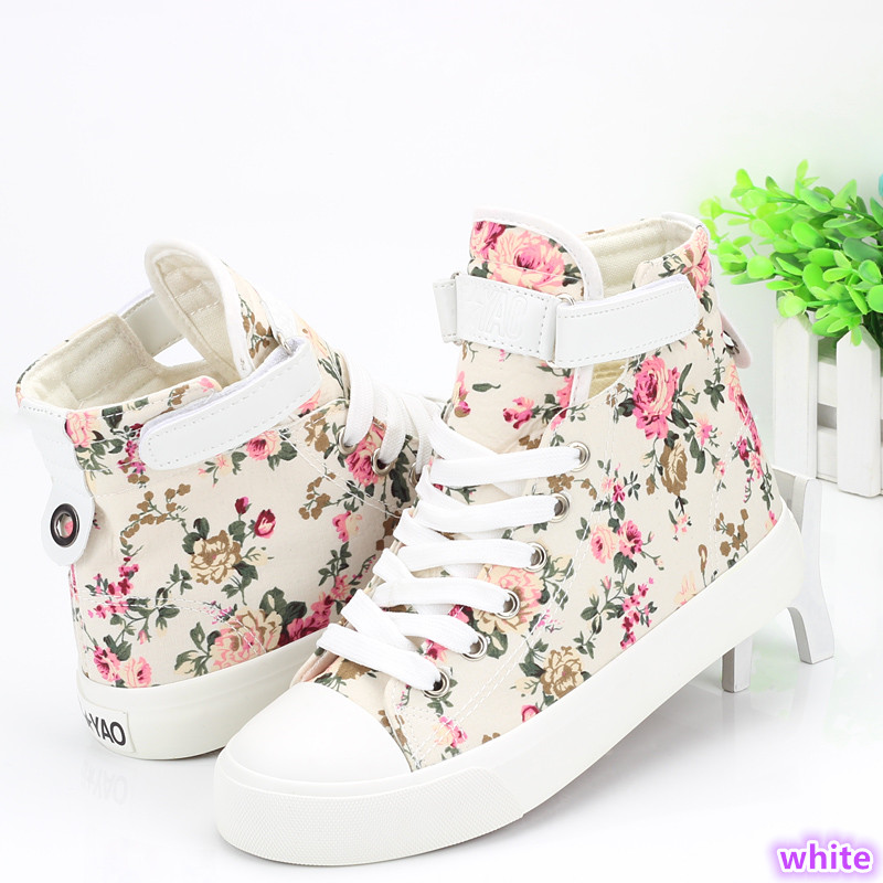 Harajuku cute small floral shoes · Harajuku Fashion Style